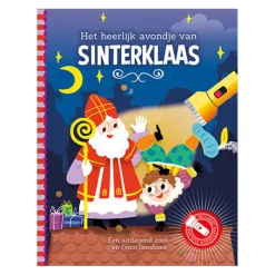Het heerlijk avondje van Sinterklaas + kartonnen zaklamp>Centraal Boekhuis