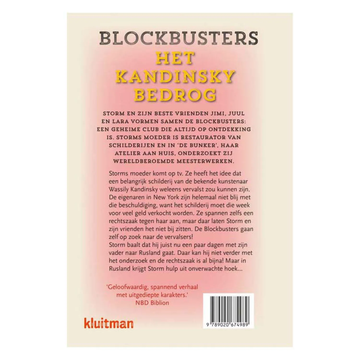 Het Kandinsky Bedrog-Uitgeverij Kluitman Outlet