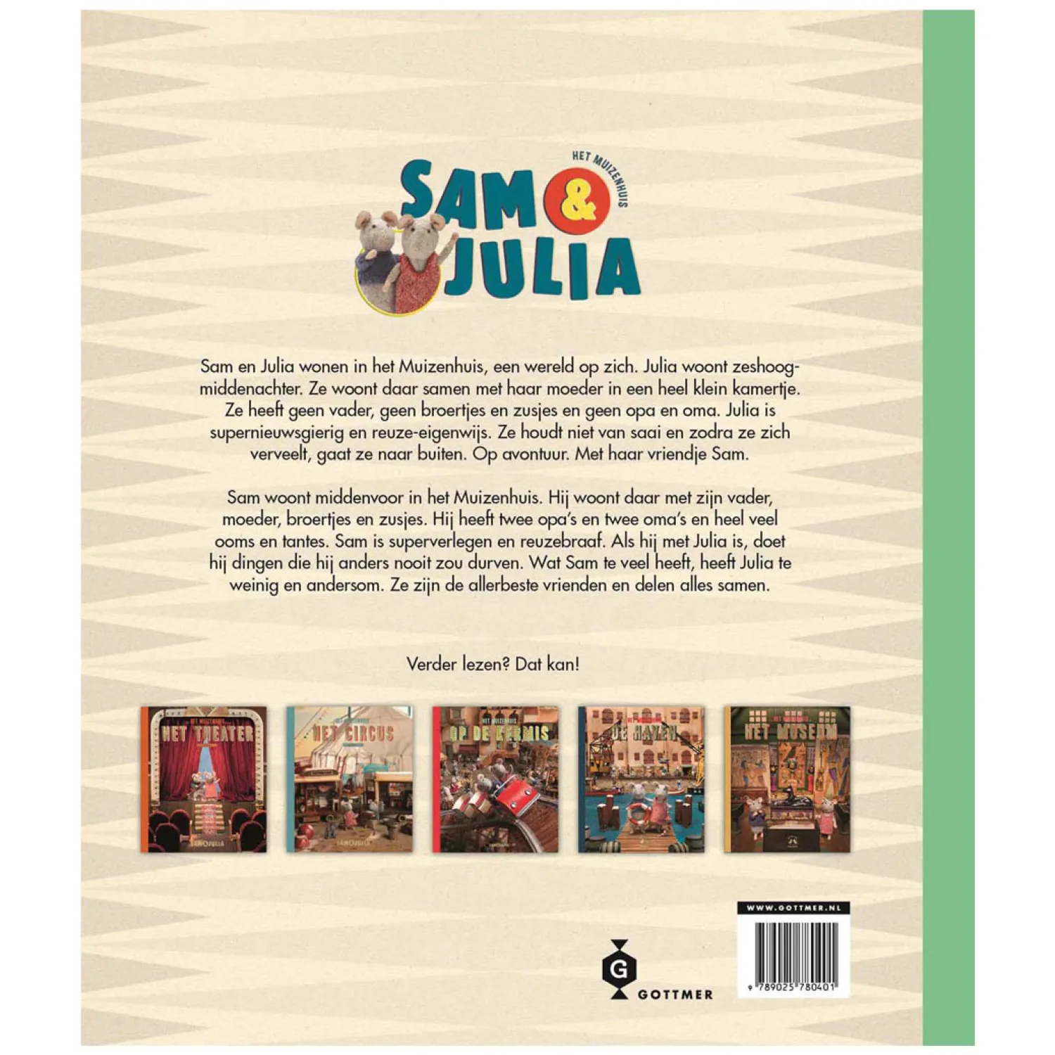 Het Muizenhuis Sam en Julia-Gottmer Uitgevers Groep Discount