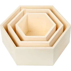 Hexagonale Showdoos, 3st.><noscript><img width=