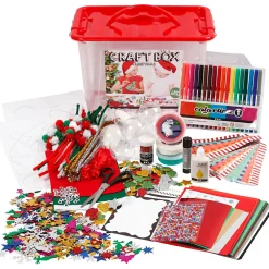 Hobbybox Rood met Creatieve Materialen-Creativ Company Online