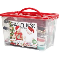 Hobbybox Rood met Creatieve Materialen-Creativ Company Online