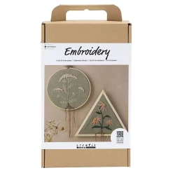 Hobbyset Borduurwerk Dusty Groen Borduurframe>Creativ Company Online