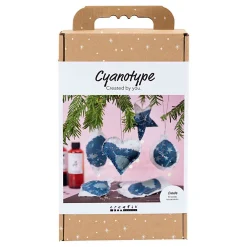 Hobbyset Cyanotypie Kerstdecoraties met Cyanotypie Blauw>Creativ Company Outlet