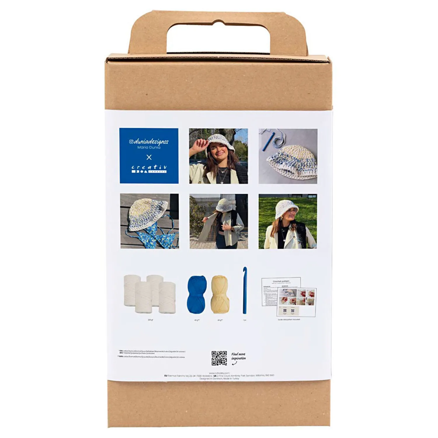 Hobbyset Haken Grote Zonnehoed-Creativ Company Hot