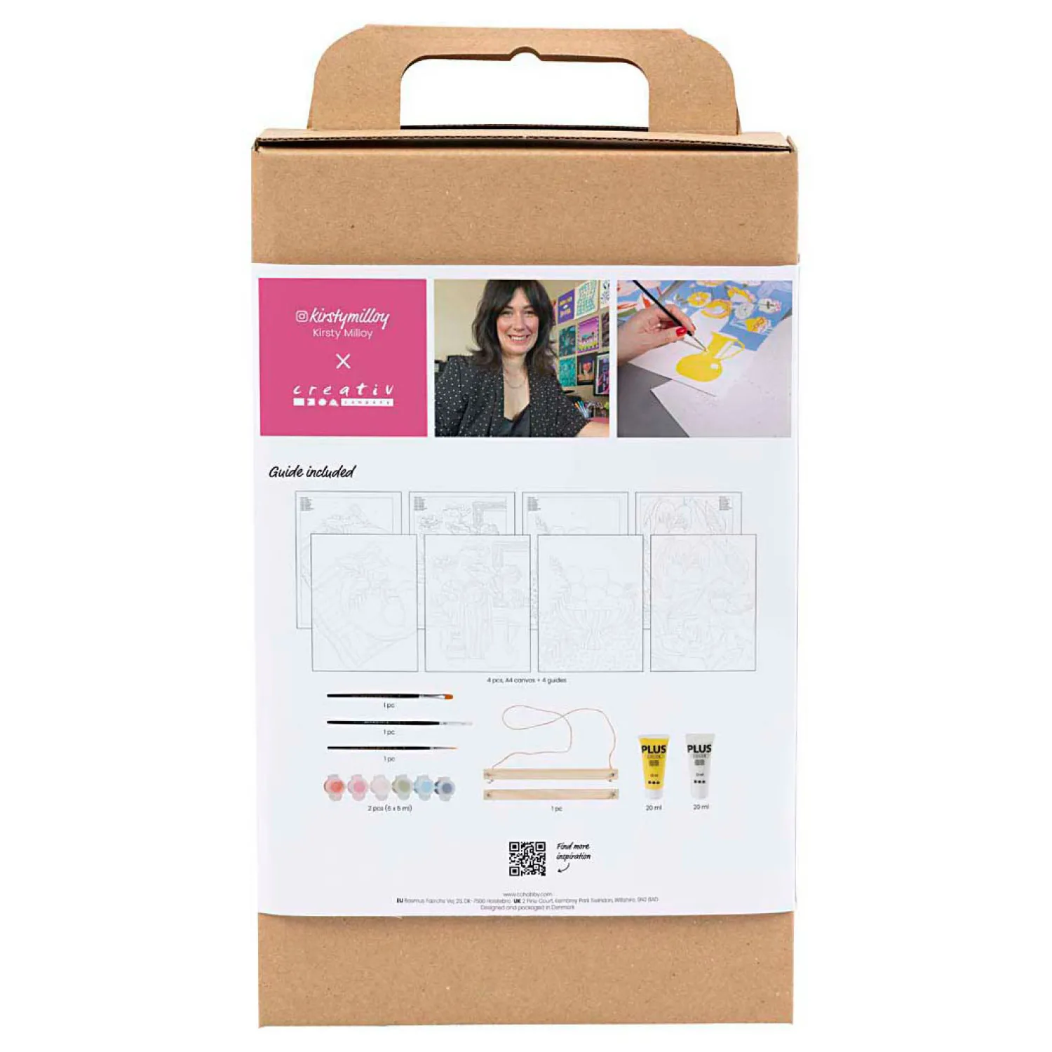 Hobbyset Kleuren Schilderen Volgens Cijfers Acrylverf-Creativ Company Online