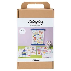 Hobbyset Kleuren Vlinder en Robot in Vrolijke Kleuren>Creativ Company Outlet