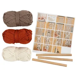 Hobbyset Macrame Bloemenhanger>Creativ Company