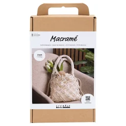 Creativ Company Hobbyset Macrame Tas Wit Discount