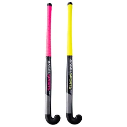Hockeyset Roze en Geel 33''> Discount