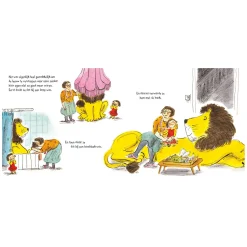 Hoe verstop je een leeuw voor oma?><noscript><img width=