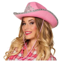 Hoed Glimmer Roze>Boland Discount