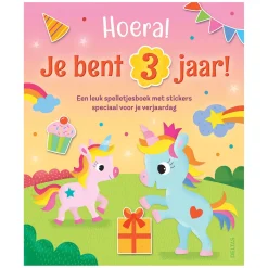 Hoera! Je bent 3 jaar! Eenhoorns-Deltas Sale
