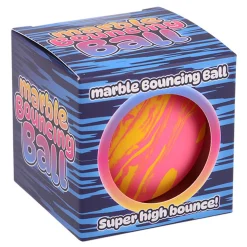 Johntoy Holle Stuiterbal Marmer, 6cm New