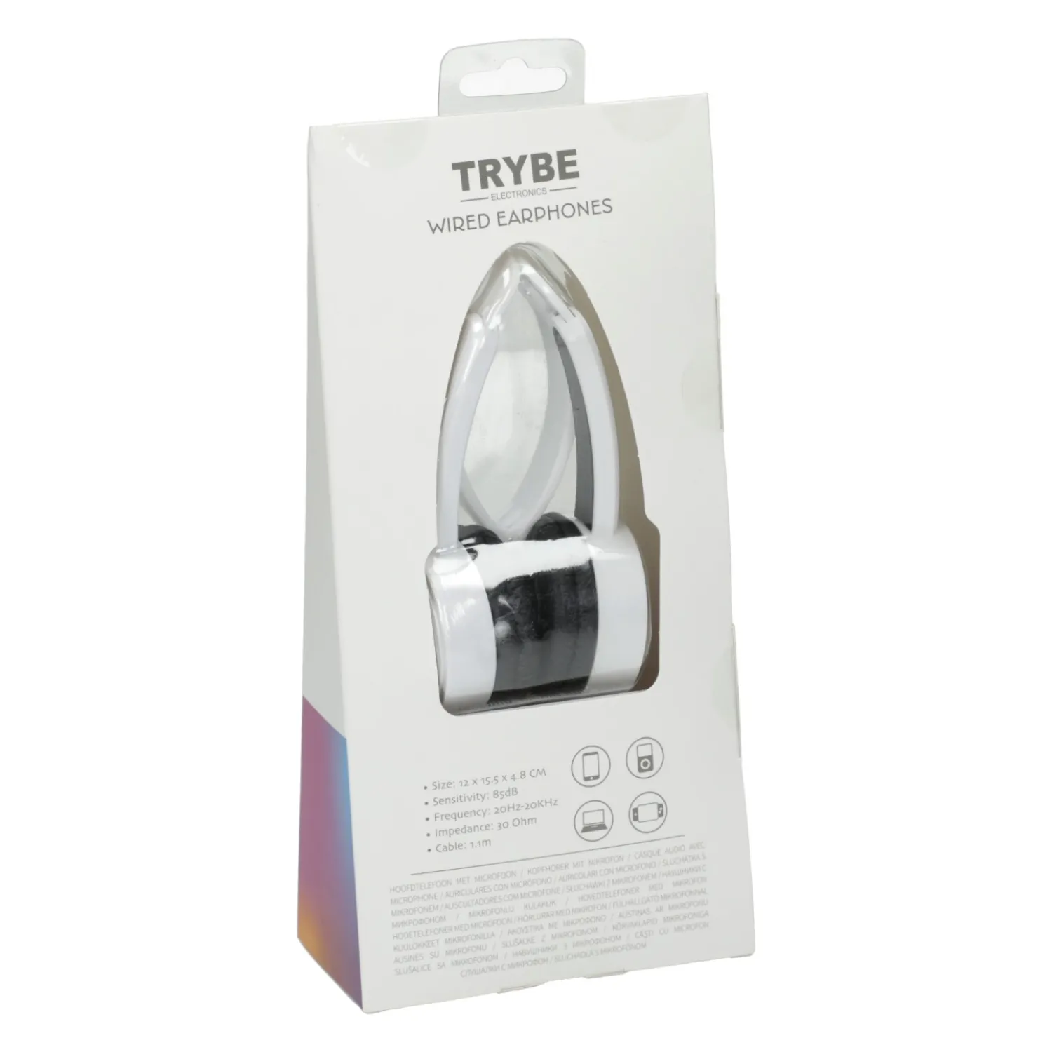 Hoofdtelefoon met Microfoon Wit Clearance