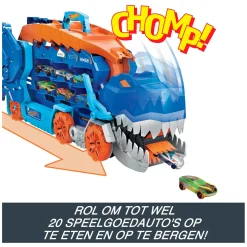 Hot Wheels City Ultimate T-Rex Transporter Speelset New