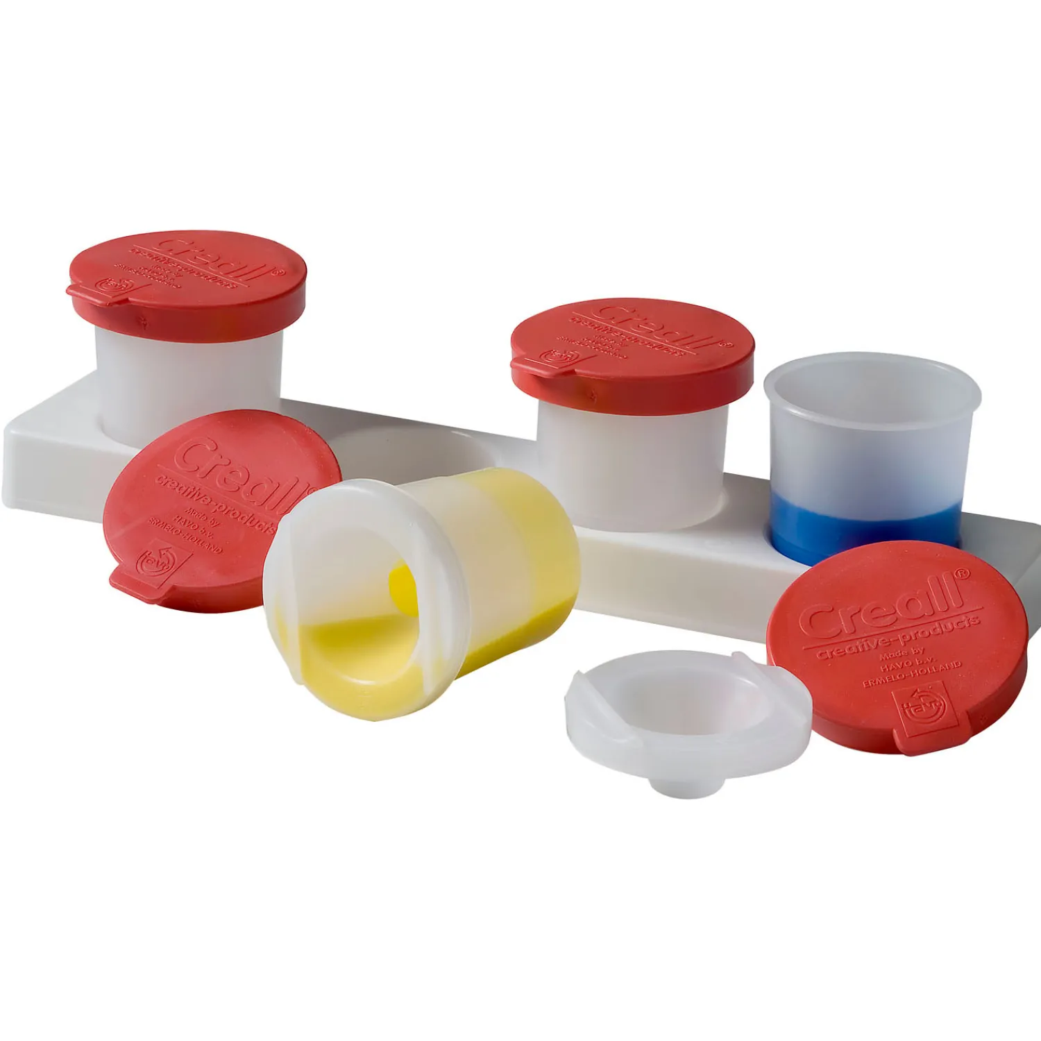 Houder met Antiknoeipotten 320ml, 4st.-Creall Discount