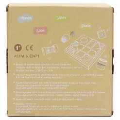 Houten Activeitein Blokken, 14dlg.- Sale