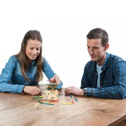 Houten Balans Spel Olifant- Outlet