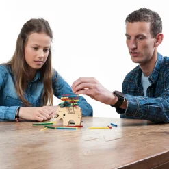 Houten Balans Spel Olifant- Outlet