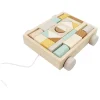 Houten Blokken Kar, 25dlg.> Best