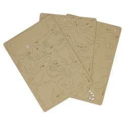 Houten Bouwpakket 3D Eenhoorn met Vleugels- New