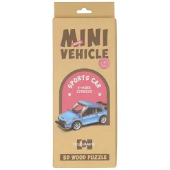 Houten Bouwpakket 3D Sportwagen- Discount