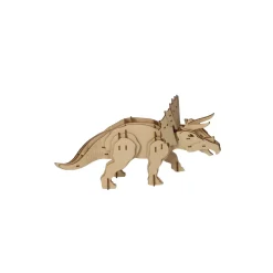 Houten Bouwpakket 3D Triceratops Hot