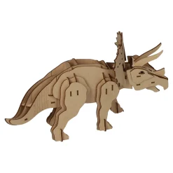 Houten Bouwpakket 3D Triceratops Hot