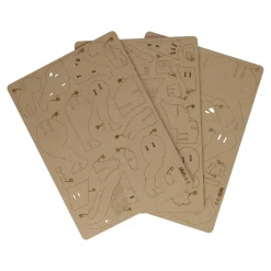 Houten Bouwpakket 3D Triceratops Hot