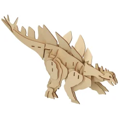 Houten Bouwpakket Dino 3D Stegosaurus-