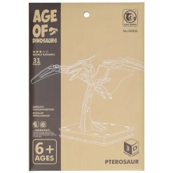 Houten Bouwpakket Dino 3D Pterosauriër- Best