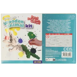 Houten Bouwpakket Maak en Verf je eigen Krokodil Discount