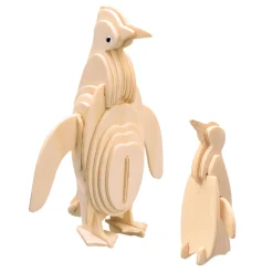 Houten Bouwpakket Pinguin Familie Outlet