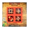 Houten Breinpuzzels Extreme, 4st.>Eureka Best