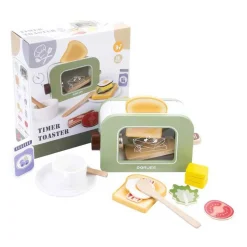 Houten Broodrooster met Timer- Clearance