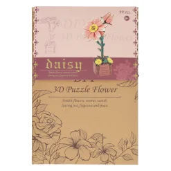 Houten 3D Bouwpakket Daisy Flower - 99dlg. Clearance