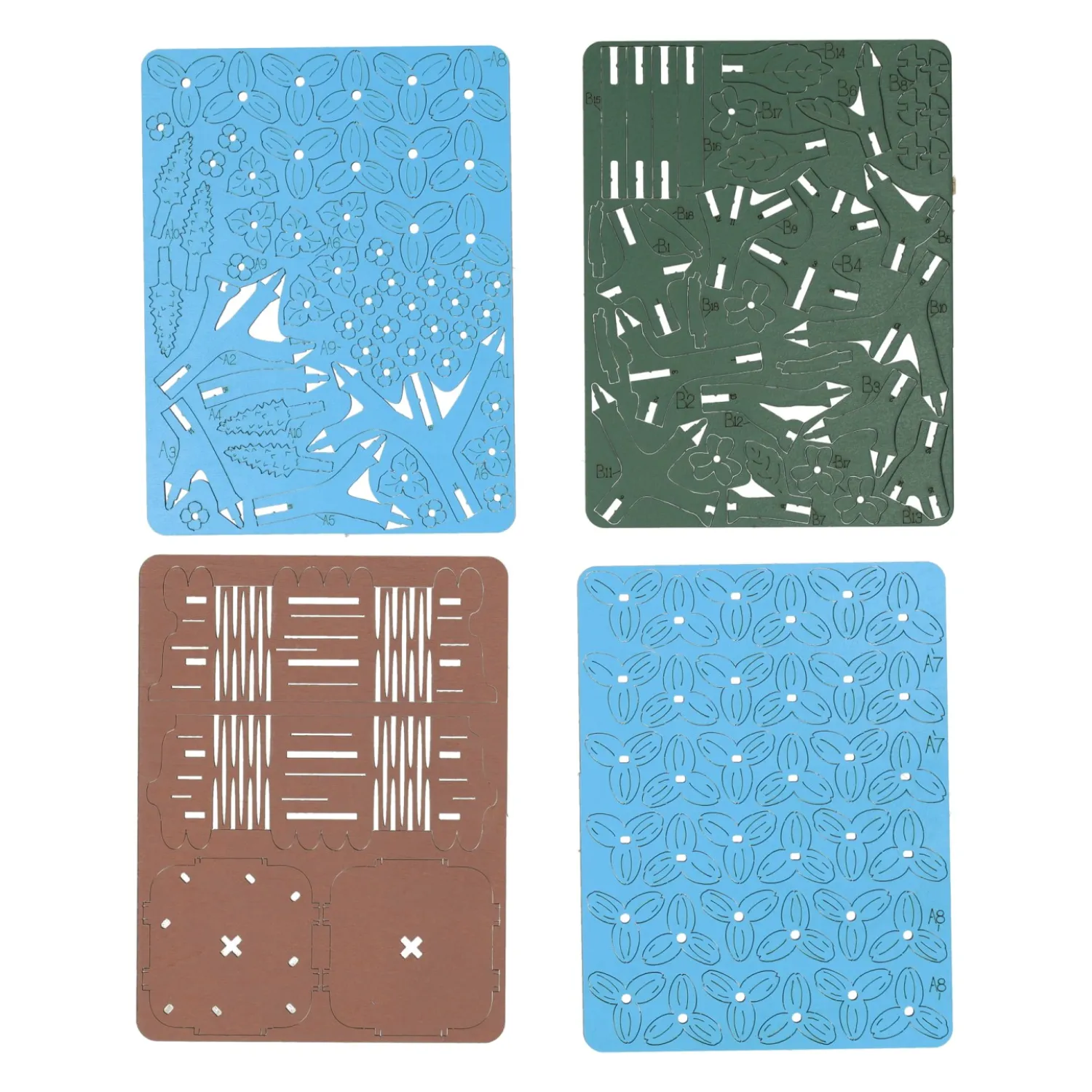 Houten 3D Bouwpakket Hyacint - 115dlg.- Discount