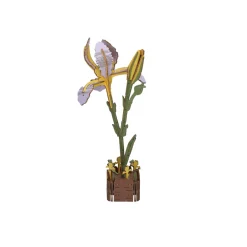 Houten 3D Bouwpakket Iris - 60dlg. Clearance
