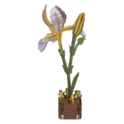 Houten 3D Bouwpakket Iris - 60dlg. Clearance