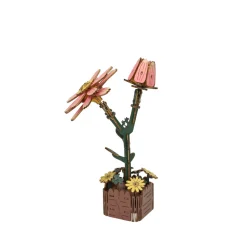 Houten 3D Bouwpakket Lelie - 71dlg.-