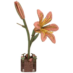 Houten 3D Bouwpakket Lelie - 71dlg.-
