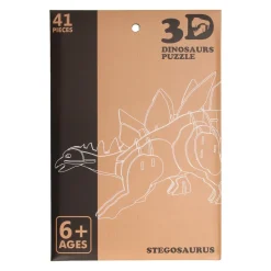 Houten 3D Puzzel Dinosaurus> Sale