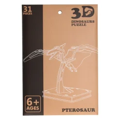 Houten 3D Puzzel Dinosaurus> Sale