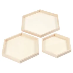 Houten Dienbladen Divers, Set van 3-Creativ Company Best