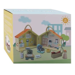 Houten Dierenarts Speelset, 13dlg. Outlet