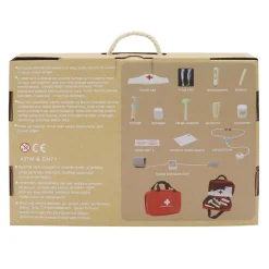 Houten Dokter Speelset in Tas - 14 dlg.- Discount