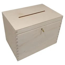 Playwood Houten Enveloppenkist met Slotje Clearance