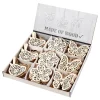 Creativ Company Houten Figuren Vlinder Bloem en Vogel, 90st. Discount