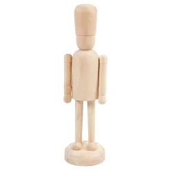 Houten Figuur op Voet, 45cm-Creativ Company Clearance